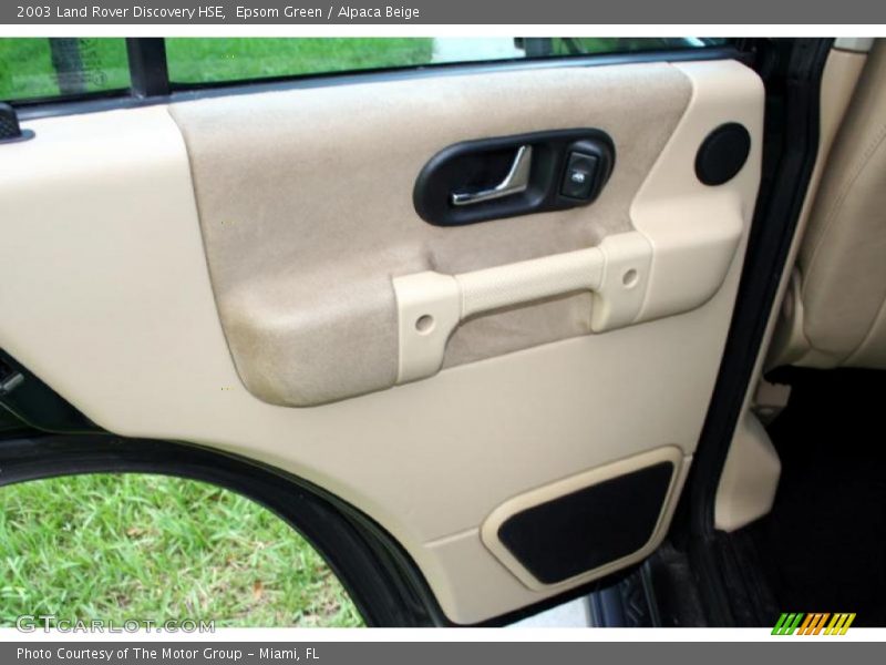 Epsom Green / Alpaca Beige 2003 Land Rover Discovery HSE