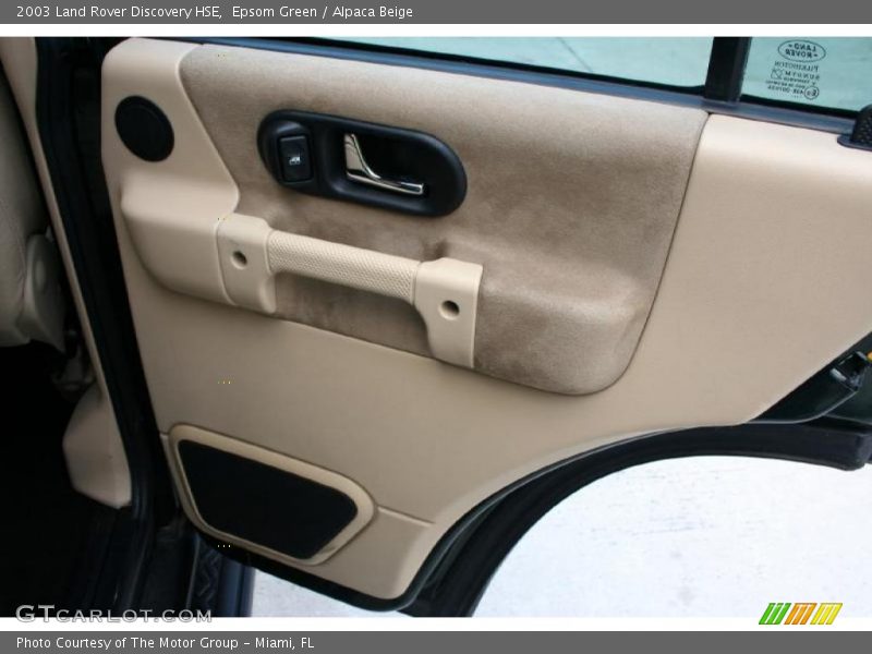 Epsom Green / Alpaca Beige 2003 Land Rover Discovery HSE