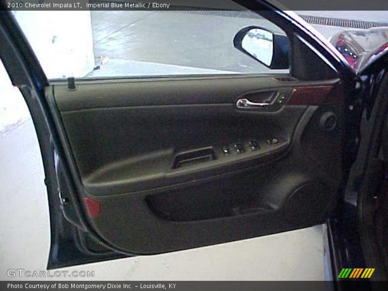 Imperial Blue Metallic / Ebony 2010 Chevrolet Impala LT