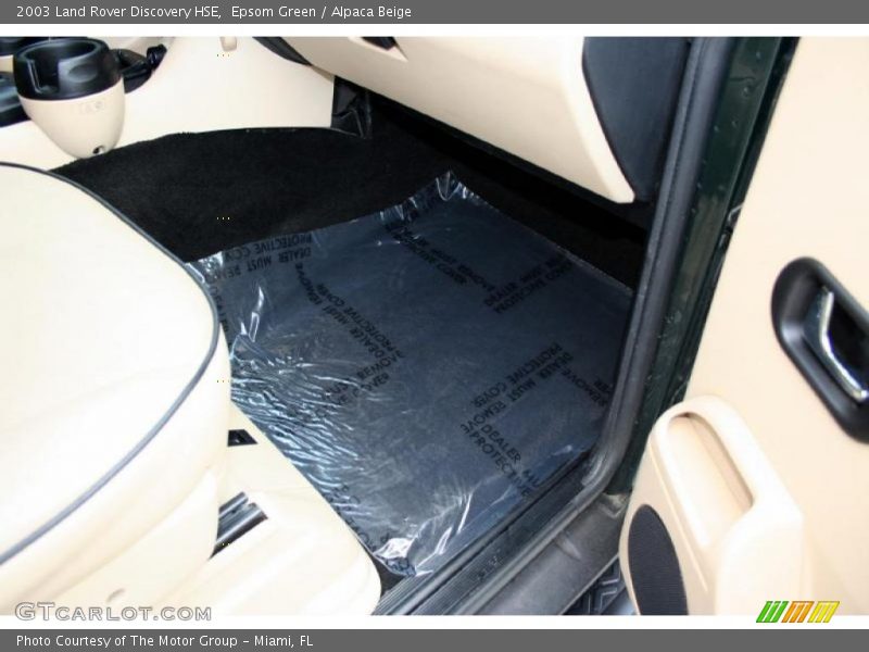 Epsom Green / Alpaca Beige 2003 Land Rover Discovery HSE