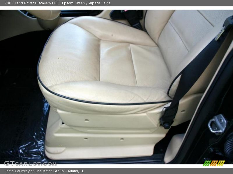 Epsom Green / Alpaca Beige 2003 Land Rover Discovery HSE