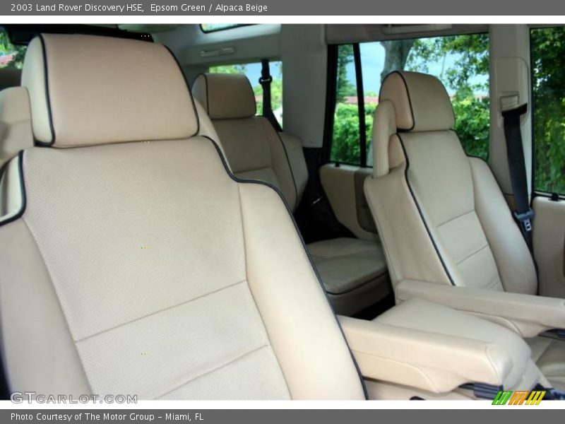 Epsom Green / Alpaca Beige 2003 Land Rover Discovery HSE
