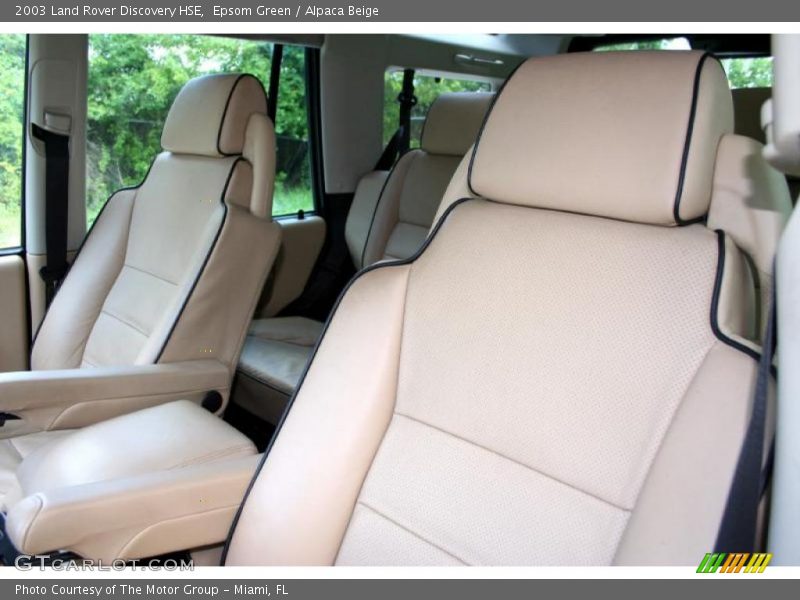 Epsom Green / Alpaca Beige 2003 Land Rover Discovery HSE