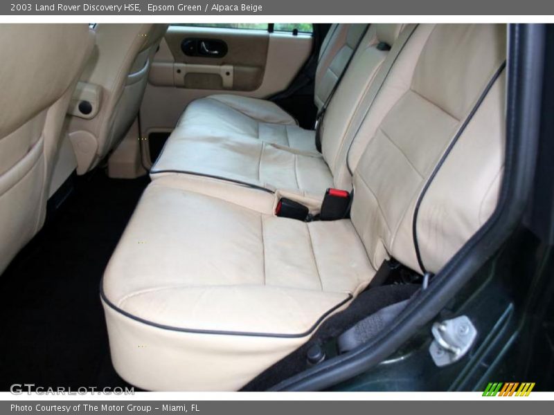 Epsom Green / Alpaca Beige 2003 Land Rover Discovery HSE
