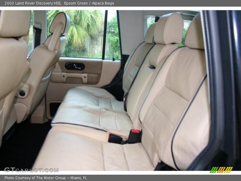 Epsom Green / Alpaca Beige 2003 Land Rover Discovery HSE