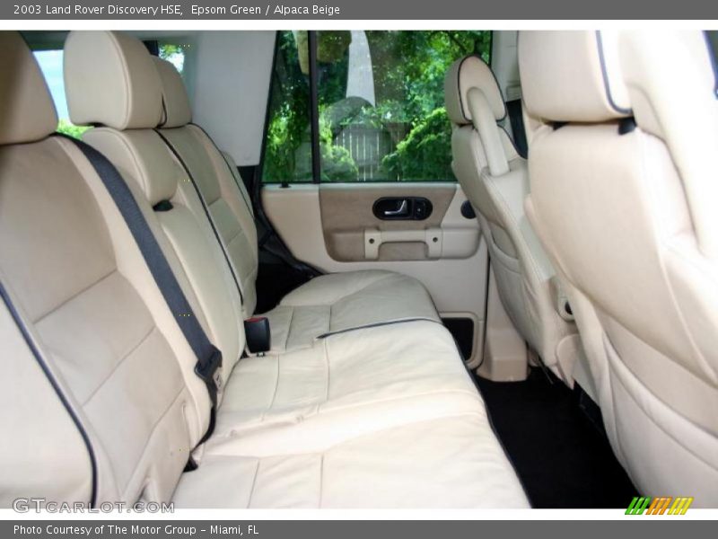 Epsom Green / Alpaca Beige 2003 Land Rover Discovery HSE