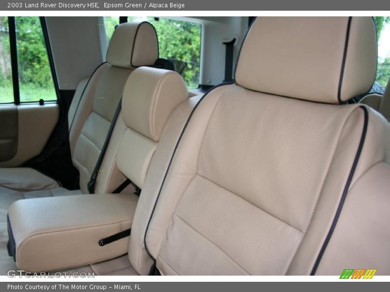 Epsom Green / Alpaca Beige 2003 Land Rover Discovery HSE