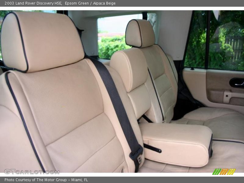 Epsom Green / Alpaca Beige 2003 Land Rover Discovery HSE