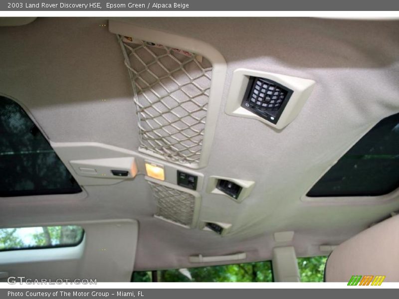 Epsom Green / Alpaca Beige 2003 Land Rover Discovery HSE