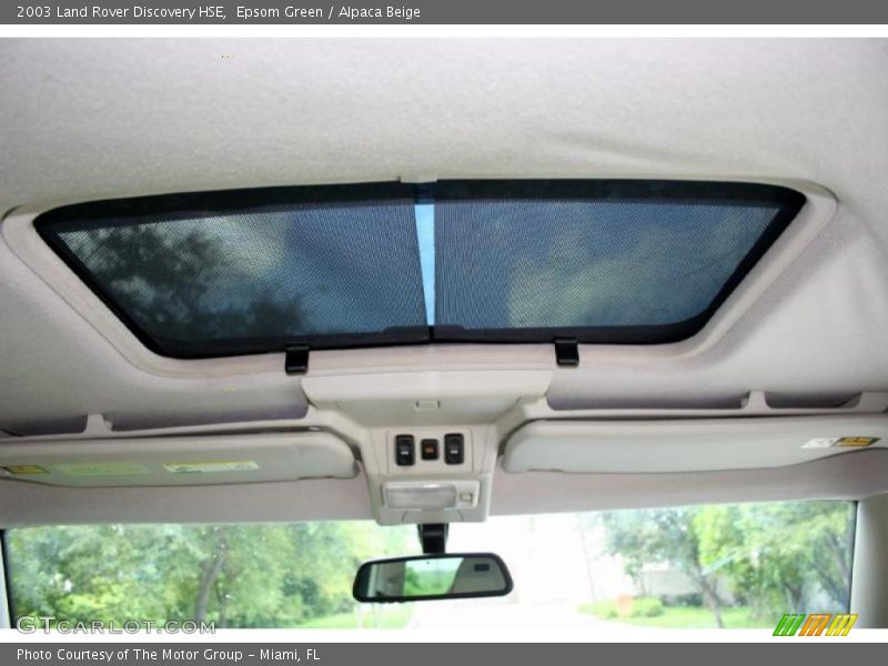 Epsom Green / Alpaca Beige 2003 Land Rover Discovery HSE
