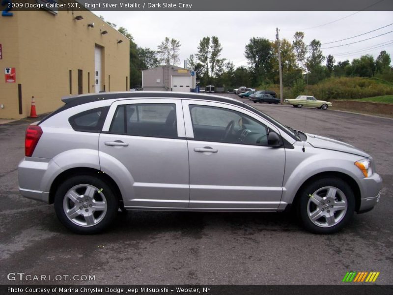 Bright Silver Metallic / Dark Slate Gray 2009 Dodge Caliber SXT