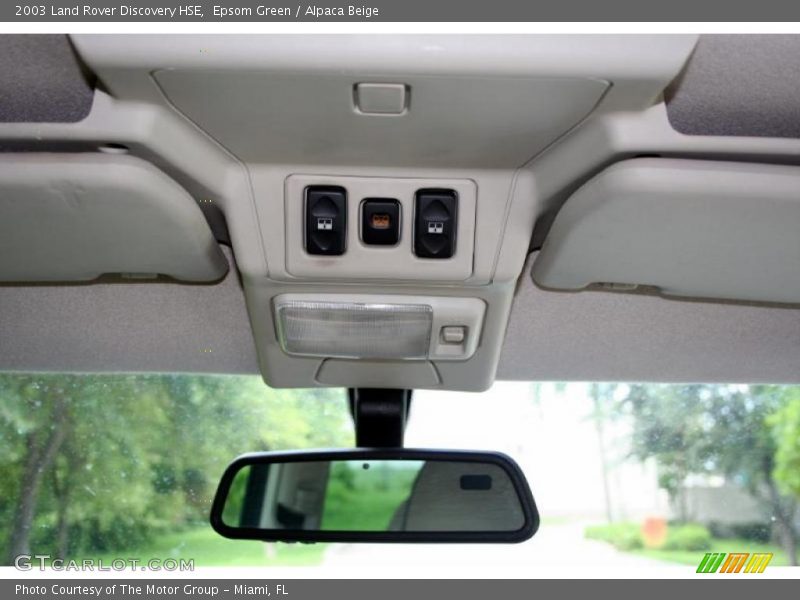 Epsom Green / Alpaca Beige 2003 Land Rover Discovery HSE