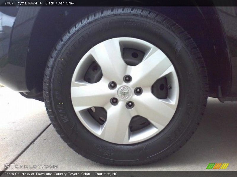 Black / Ash Gray 2007 Toyota RAV4 I4