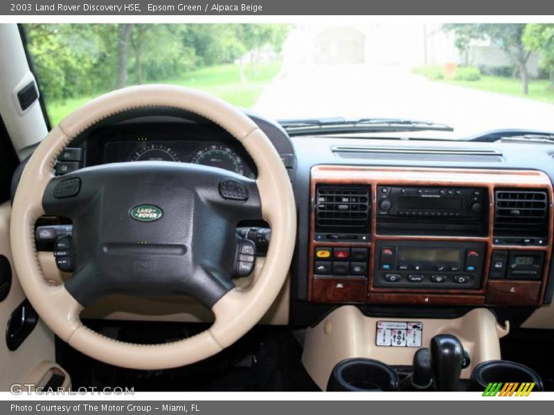 Epsom Green / Alpaca Beige 2003 Land Rover Discovery HSE