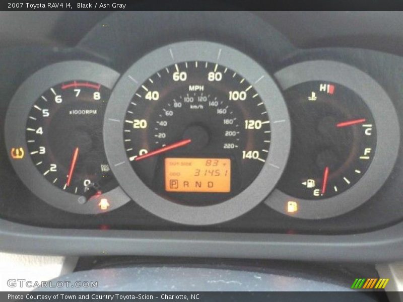 Black / Ash Gray 2007 Toyota RAV4 I4