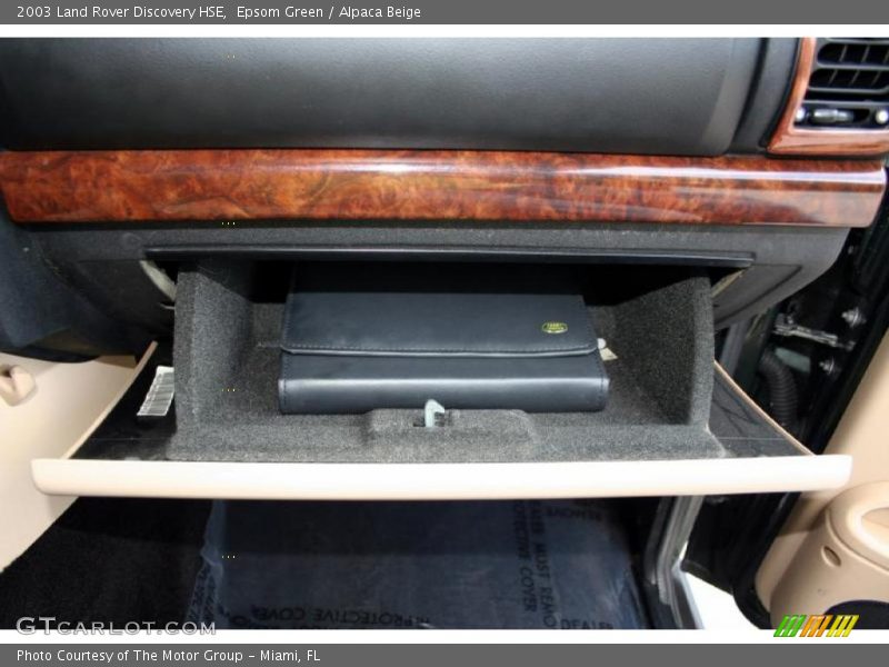 Epsom Green / Alpaca Beige 2003 Land Rover Discovery HSE