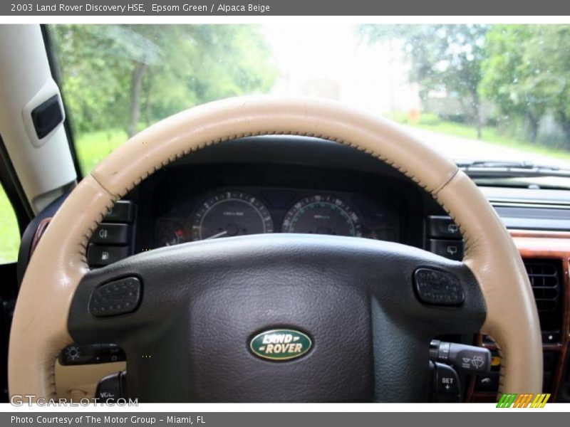 Epsom Green / Alpaca Beige 2003 Land Rover Discovery HSE