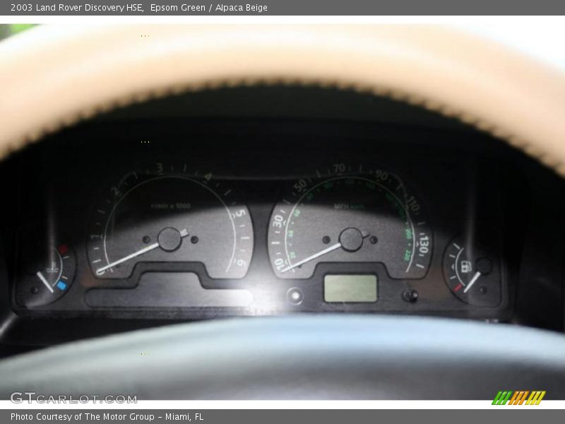 Epsom Green / Alpaca Beige 2003 Land Rover Discovery HSE