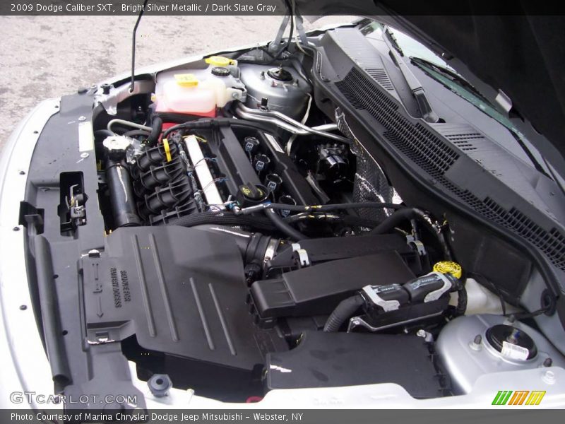 Bright Silver Metallic / Dark Slate Gray 2009 Dodge Caliber SXT