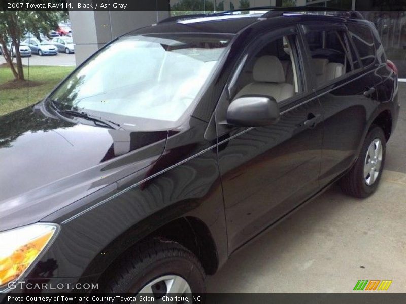 Black / Ash Gray 2007 Toyota RAV4 I4