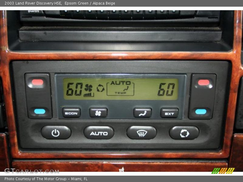 Epsom Green / Alpaca Beige 2003 Land Rover Discovery HSE