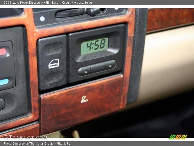 Epsom Green / Alpaca Beige 2003 Land Rover Discovery HSE