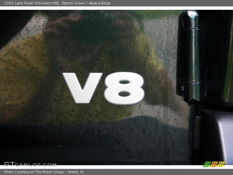 Epsom Green / Alpaca Beige 2003 Land Rover Discovery HSE