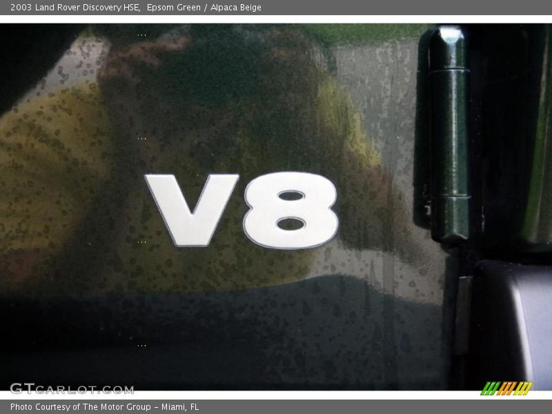 Epsom Green / Alpaca Beige 2003 Land Rover Discovery HSE
