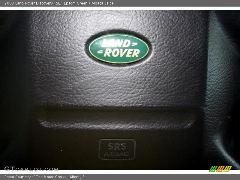 Epsom Green / Alpaca Beige 2003 Land Rover Discovery HSE