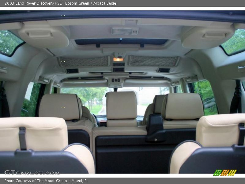 Epsom Green / Alpaca Beige 2003 Land Rover Discovery HSE