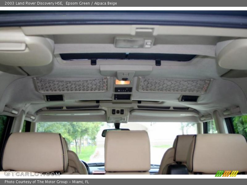 Epsom Green / Alpaca Beige 2003 Land Rover Discovery HSE