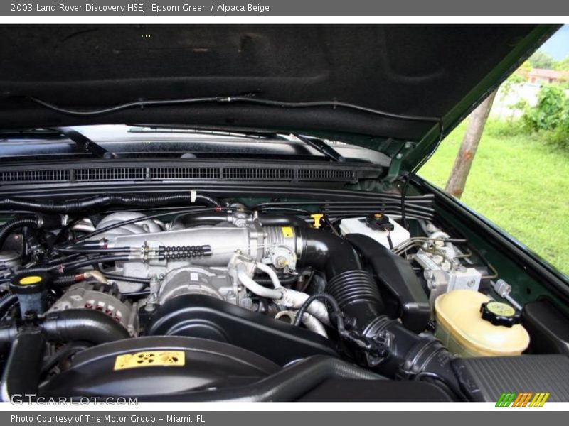 Epsom Green / Alpaca Beige 2003 Land Rover Discovery HSE