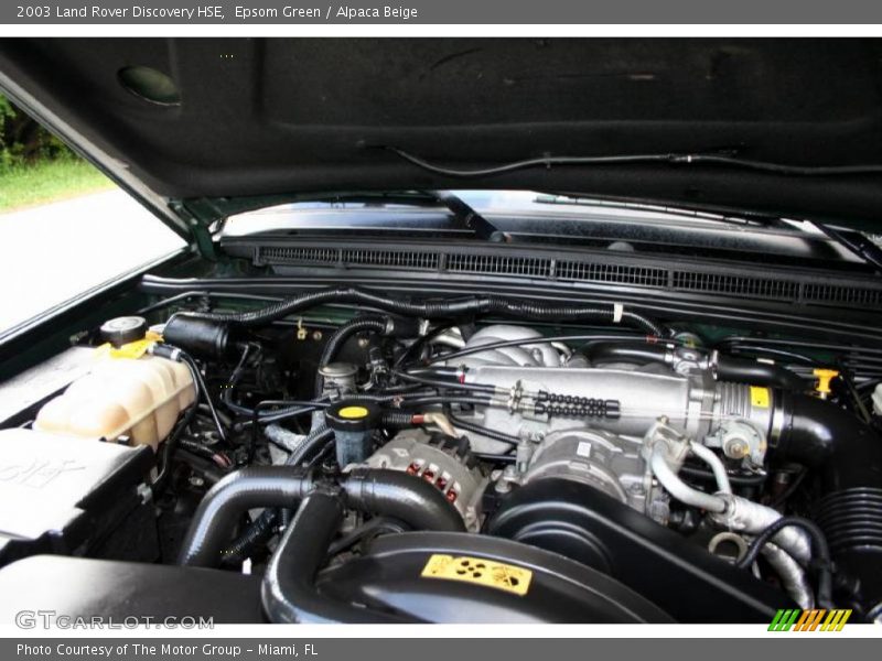 Epsom Green / Alpaca Beige 2003 Land Rover Discovery HSE