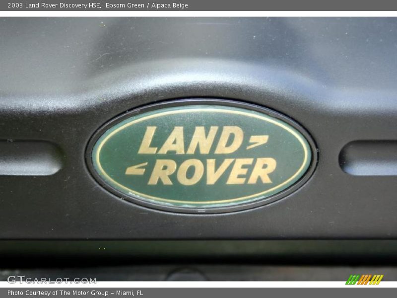Epsom Green / Alpaca Beige 2003 Land Rover Discovery HSE
