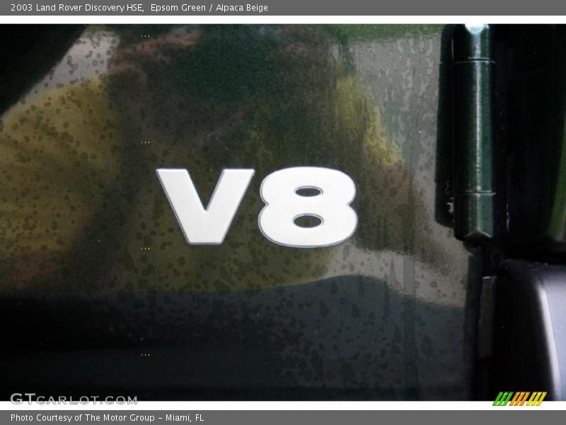 Epsom Green / Alpaca Beige 2003 Land Rover Discovery HSE