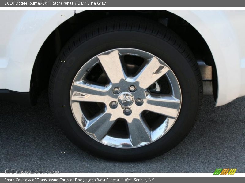 Stone White / Dark Slate Gray 2010 Dodge Journey SXT