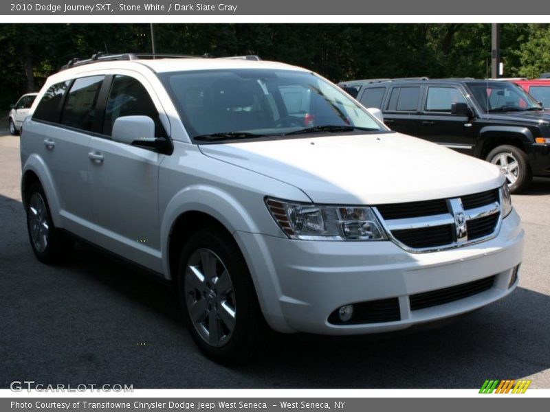 Stone White / Dark Slate Gray 2010 Dodge Journey SXT