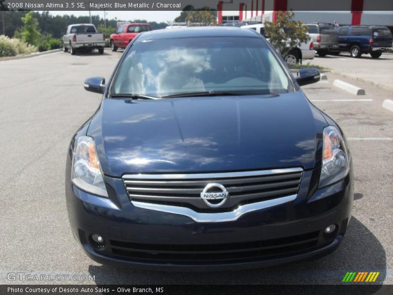 Majestic Blue Metallic / Charcoal 2008 Nissan Altima 3.5 SE