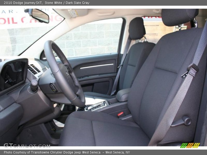 Stone White / Dark Slate Gray 2010 Dodge Journey SXT