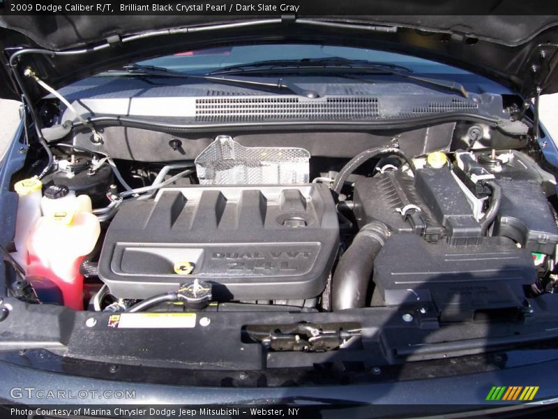 Brilliant Black Crystal Pearl / Dark Slate Gray 2009 Dodge Caliber R/T