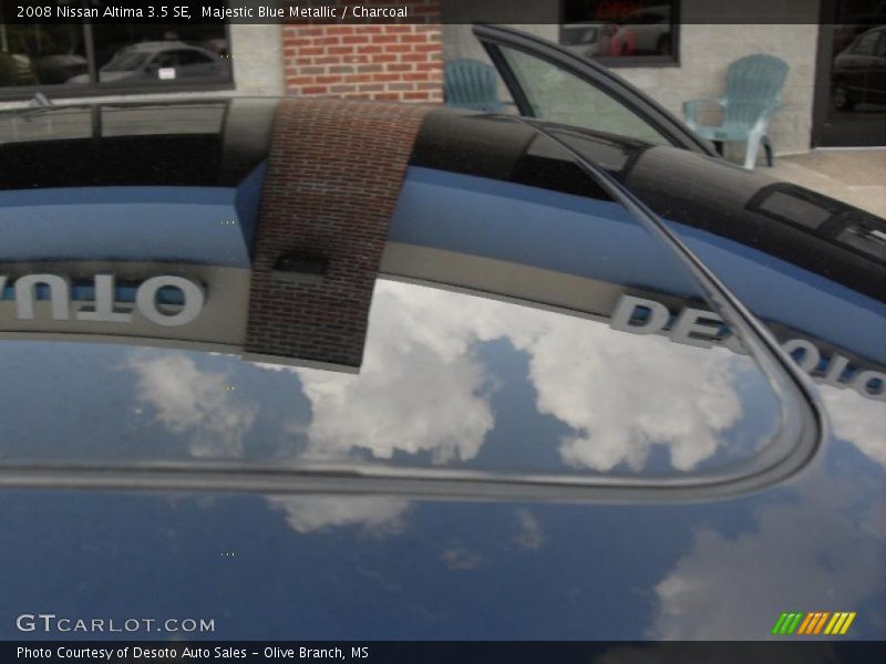 Majestic Blue Metallic / Charcoal 2008 Nissan Altima 3.5 SE