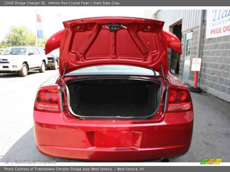 Inferno Red Crystal Pearl / Dark Slate Gray 2008 Dodge Charger SE