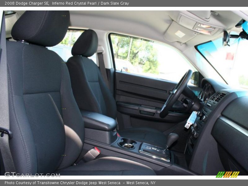 Inferno Red Crystal Pearl / Dark Slate Gray 2008 Dodge Charger SE
