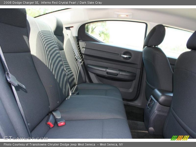 Inferno Red Crystal Pearl / Dark Slate Gray 2008 Dodge Charger SE