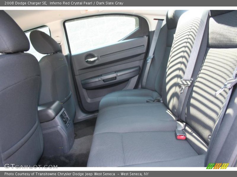 Inferno Red Crystal Pearl / Dark Slate Gray 2008 Dodge Charger SE