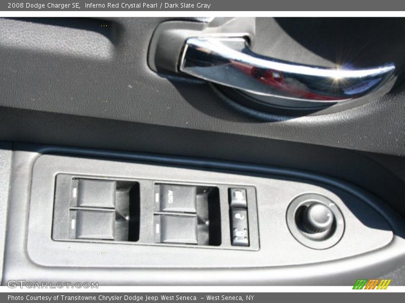 Inferno Red Crystal Pearl / Dark Slate Gray 2008 Dodge Charger SE