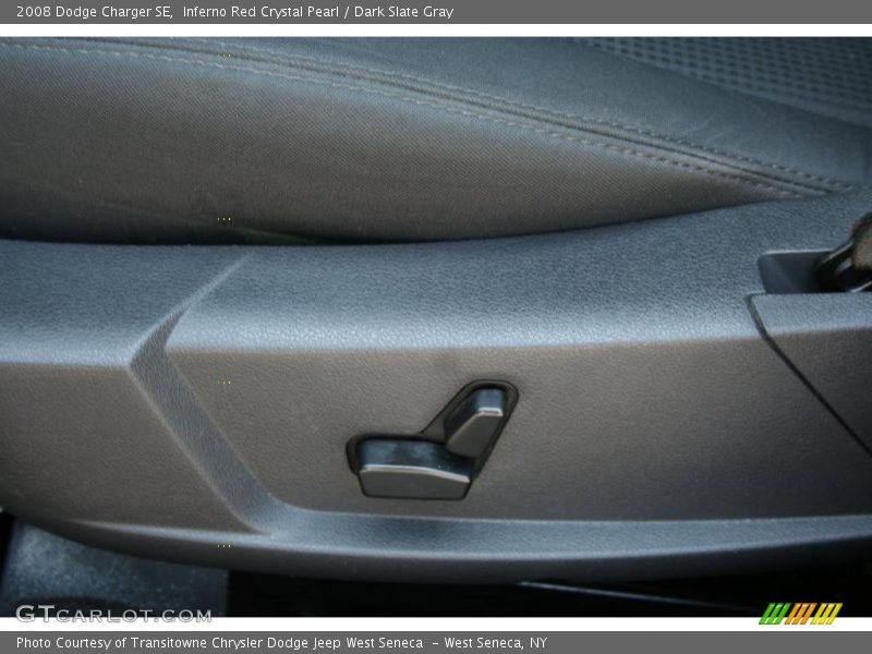Inferno Red Crystal Pearl / Dark Slate Gray 2008 Dodge Charger SE
