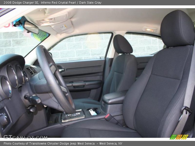 Inferno Red Crystal Pearl / Dark Slate Gray 2008 Dodge Charger SE