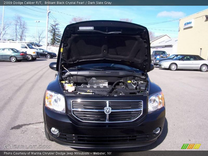 Brilliant Black Crystal Pearl / Dark Slate Gray 2009 Dodge Caliber R/T