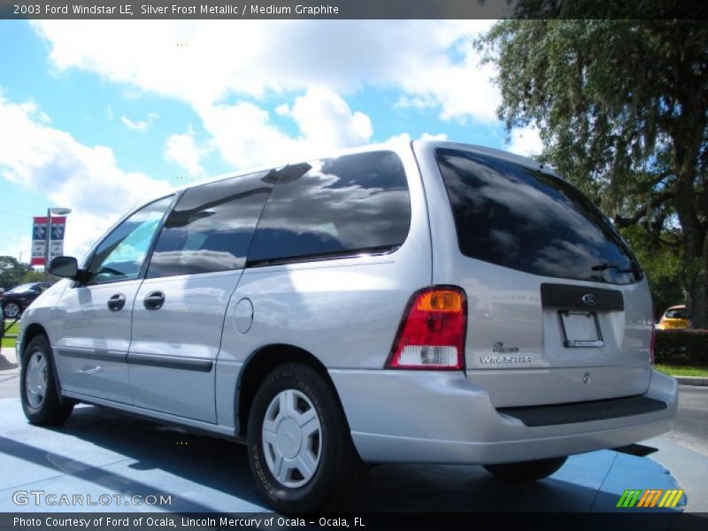 Silver Frost Metallic / Medium Graphite 2003 Ford Windstar LE